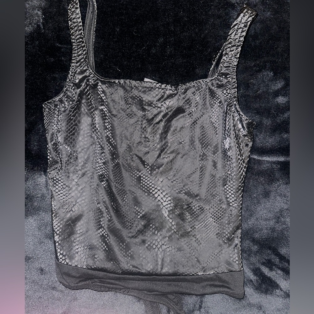 black body suit, worn once in great condition!